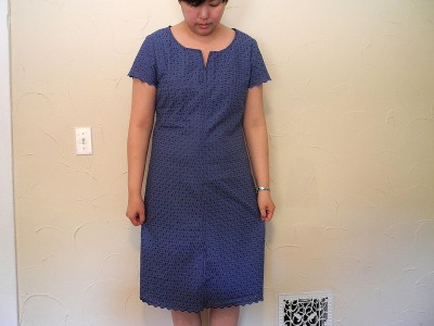 Diplomat Dress in eyelet by Rose