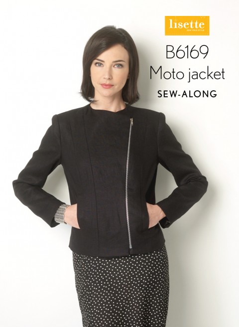 Lisette B6169 Moto Jacket Sew-along