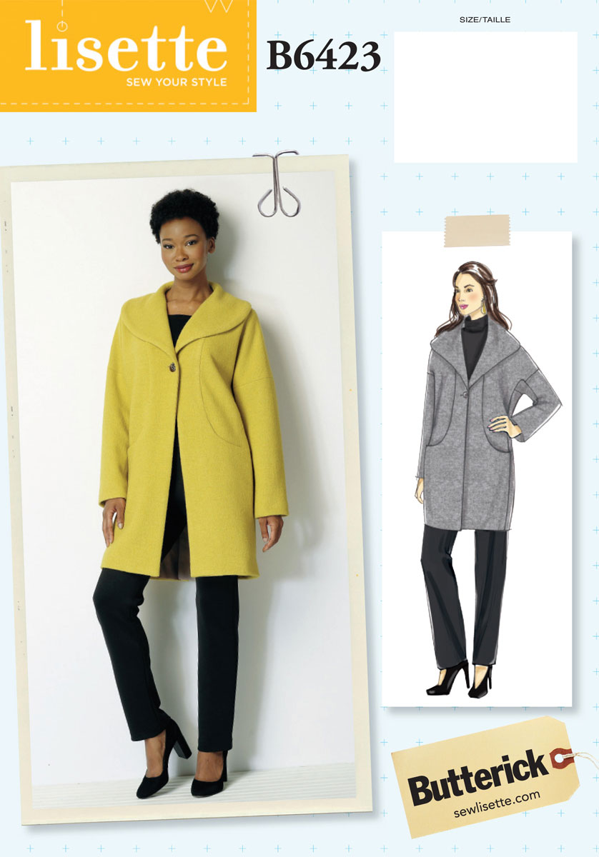 introducing lisette B6423 a new coat pattern for butterick Blog
