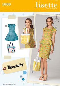 Attache Skirt, Blouse, Dress & Bag Sewing Pattern